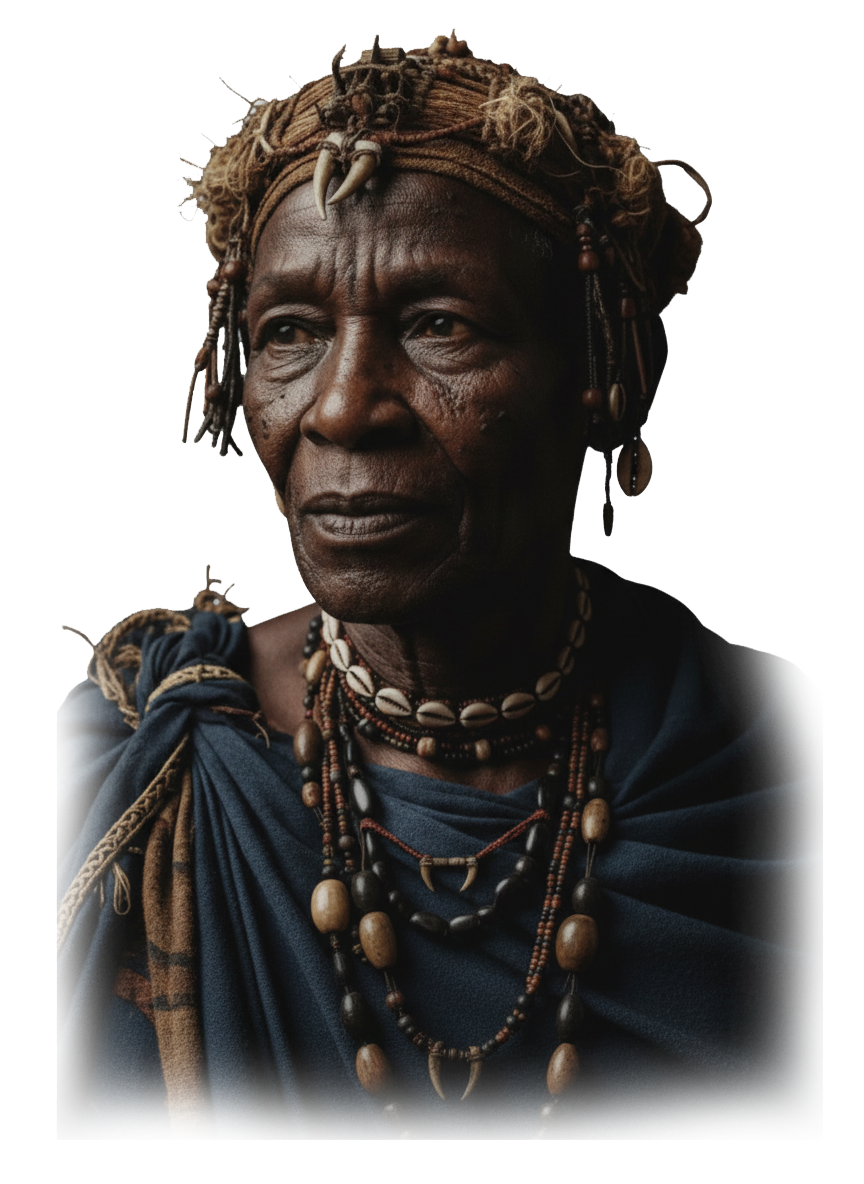 Portrait of Doctor Orone with over 15 years of ancestral practice